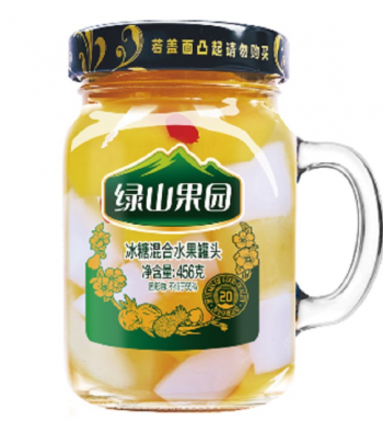 绿山果园 冰糖混合水果456g